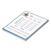 Bunco Witch Halloween - Score Pad/Score Sheet Notitieblok (Gedraaid)