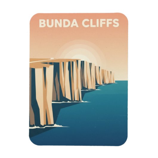 Bunda Cliffs Australia Magneet (Verticaal)