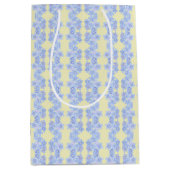 Bundel Blauwe Bouquets Medium Cadeauzakje (Voorkant)