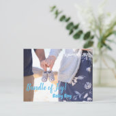 Bundel van het Briefkaart van de aankondiging van (Staand voorkant)