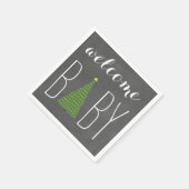 Bundel van Joy Krijtbord Pompoen Herfst Baby showe Servetten (Hoek)