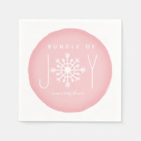 Bundel van Joy Winter Roze Baby shower