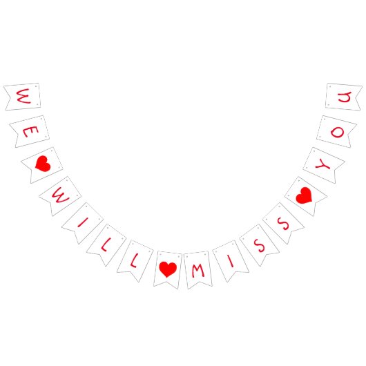 bundelbanner vlaggetjes (Alle)