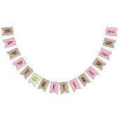 BUNDELING VAN DE TERUGPARTIJ VLAGGETJES (Alle)