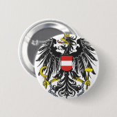 Bundesadler Österreich Ronde Button 5,7 Cm (Voorkant /achterkant)