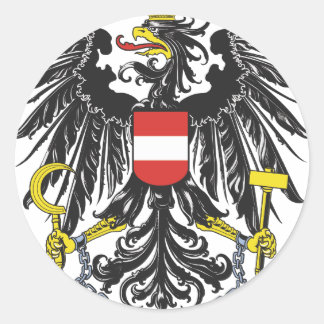 Bundesadler Österreich Ronde Sticker