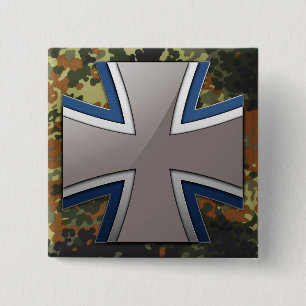 Bundeswehr Vierkante Button 5,1 Cm