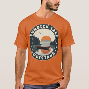 Bundick Lake Louisiana Sunset T-shirt