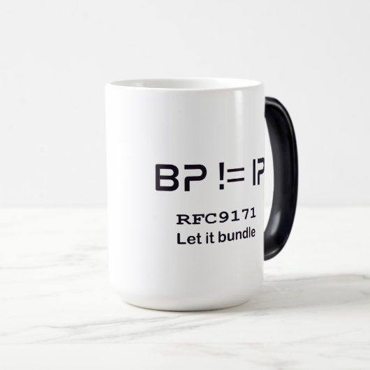 Bundle-Bone Coffee Mug Magische Mok (Voorkant rechts)