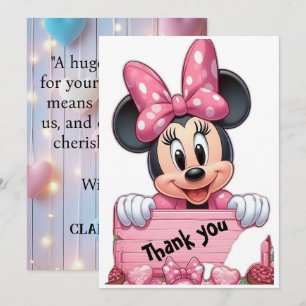 "Bundle of Gratitude : Baby Thank You Cartes
