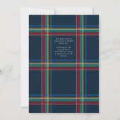 Bundle of Joy Classic Christmas baby shower Kaart (Achterkant)