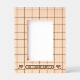 "Bundle of Joy" Custom New Baby Gegraveerde Lijstjes