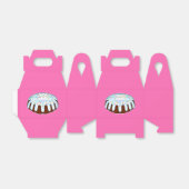 Bundt Cake met Sprinkles Bedankdoosjes (Uitgevouwen)