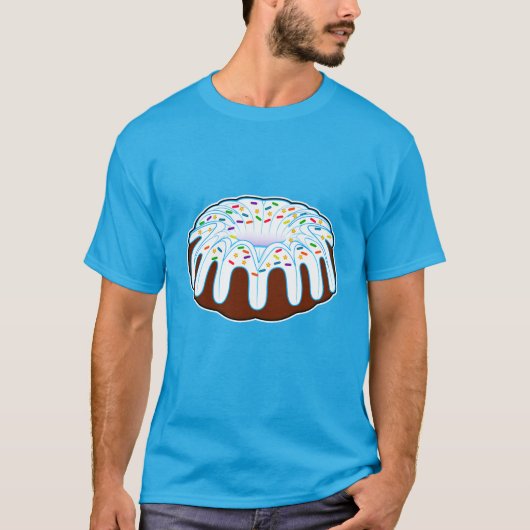 Bundt Cake met Sprinkles T-shirt (Voorkant)