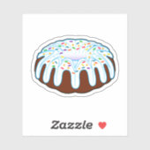 Bundt Cake Sticker (Vel)