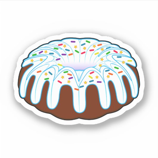 Bundt Cake Sticker (Voorkant)