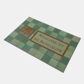 Bungalow Doormat Deurmat (Schuin)