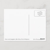 Bungalow sur l'eau, Bora Bora carte postale en tex (Dos)