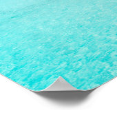 Bungalow sur l'eau, impression de poster de Bora B (Coin)