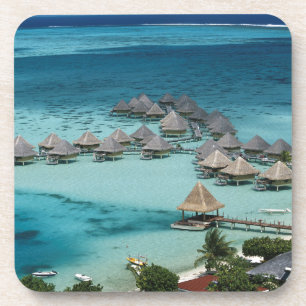 Bungalows van Beachcomber Hotel Drankjes Onderzetter
