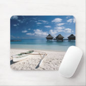 Bungalows van het strand Motu Toopua Muismat (Met muis)