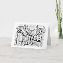 Bungay Suffolk pencil schetsen