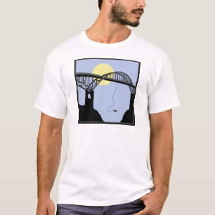 Bungee Jumping Bridge Scene T-shirt