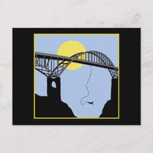 Bungee Jumping Briefkaart
