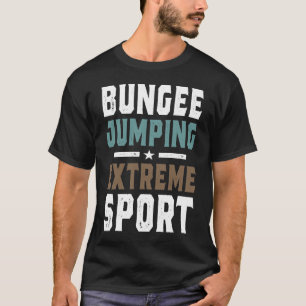 Bungee Jumping Design T-shirt