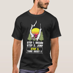 Bungee Jumping Free Herfst Harness Jumping Rubber T-shirt