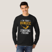 Bungeejumpen Springen Bungee Bungeejumpen T-shirt (Voorkant volledig)