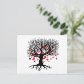 bungelende liefde briefkaart (Staand voorkant)