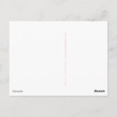 bungelende muis briefkaart (Achterkant)