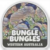 Bungle Bungles, Autocollant de l'Australie occiden (Devant)