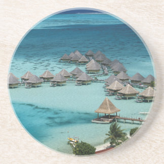 Bunglows of Beachcomber Hotel Zandsteen Onderzetter