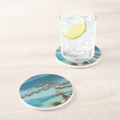 Bunglows of Beachcomber Hotel Zandsteen Onderzetter (Zijkant)