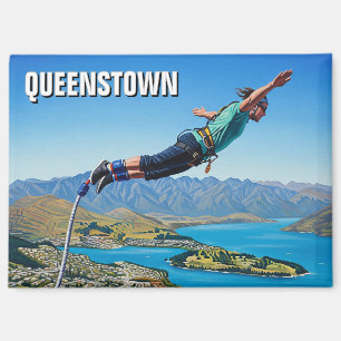 Bungy jumpen in Queenstown Nieuw-Zeeland Reizen Magneet