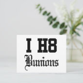 bunions briefkaart (Staand voorkant)