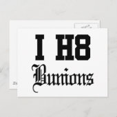 bunions briefkaart (Voorkant / Achterkant)