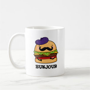 Bunjour Grappig Frans Burger Bun Pun Koffiemok