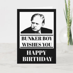 Bunker Boy wenst je een fijne verjaardag Kaart