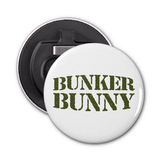 BUNKER BUNNY BUTTON FLESOPENER (Voorkant)