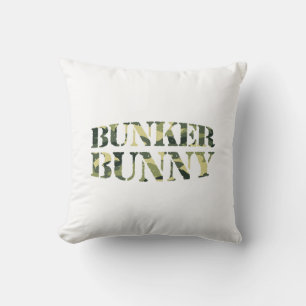 BUNKER BUNNY CAMO/CAMOUFLAGE KUSSEN