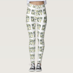 BUNKER BUNNY CAMO/CAMOUFLAGE LEGGINGS