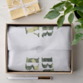 BUNKER BUNNY CAMO/CAMOUFLAGE TISSUEPAPIER (Geschenk)