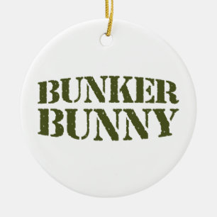 BUNKER BUNNY KERAMISCH ORNAMENT