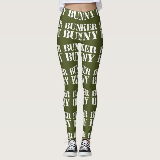 BUNKER BUNNY LEGGINGS (Voorkant)