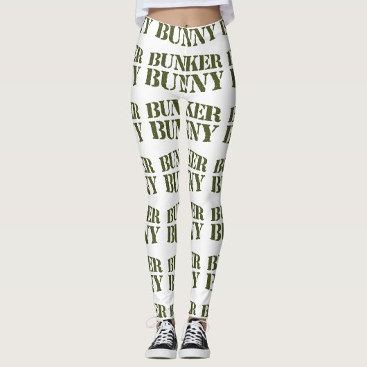 BUNKER BUNNY LEGGINGS (Voorkant)