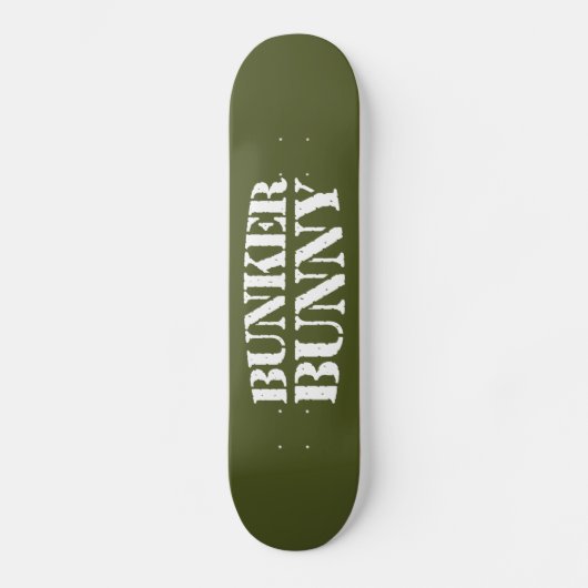 BUNKER BUNNY SKATEBOARD (Voorkant)