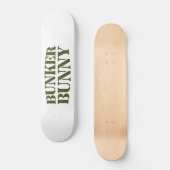 BUNKER BUNNY SKATEBOARD (Voorkant)